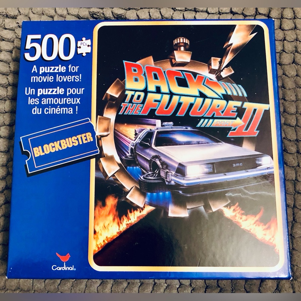 Back to the Future II 500-Piece Puzzle - Blockbuster